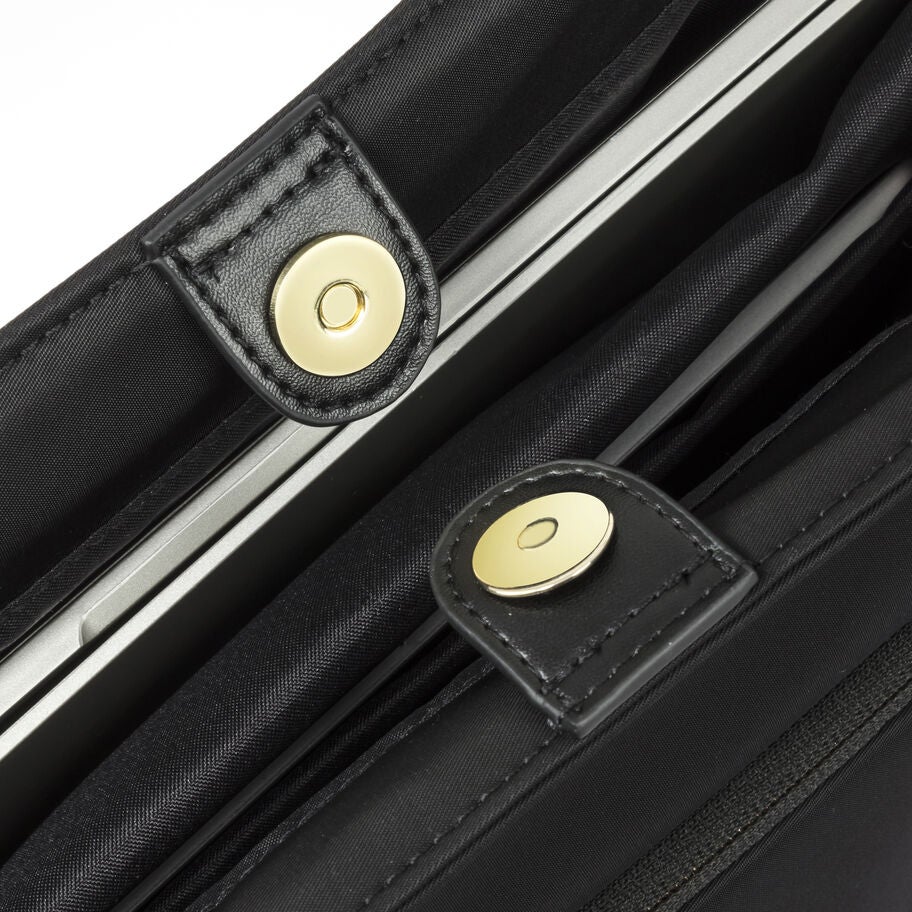 Samsonite Rosaline ECO Laptop Tote in the color Black. image number 6